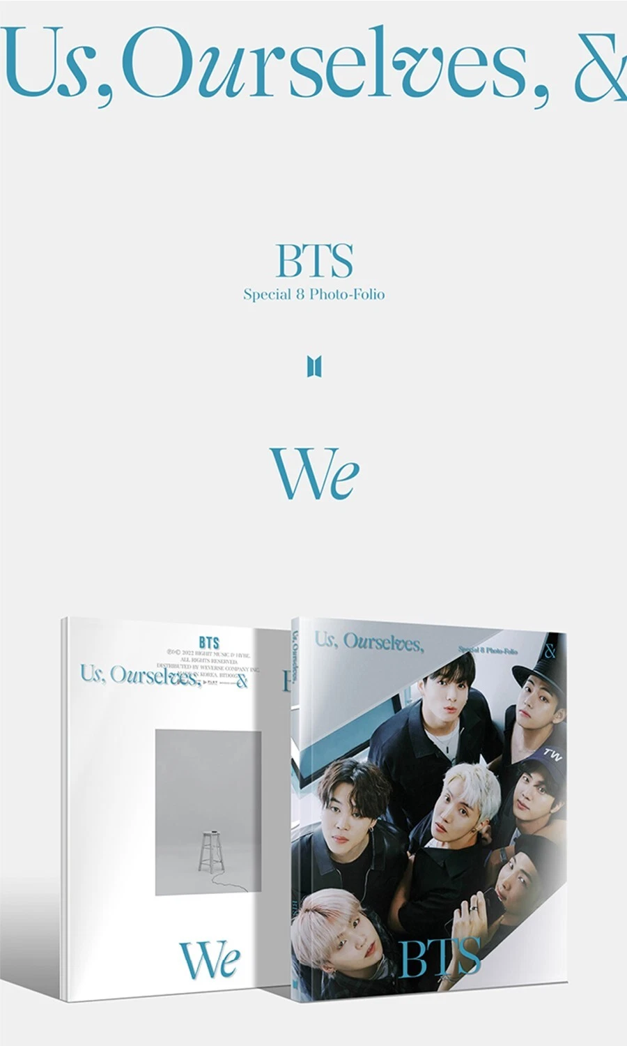 BTS SPECIAL 8 PHOTO-FOLIO US, OURSELVES AND BTS 'WE'/Photo Book+