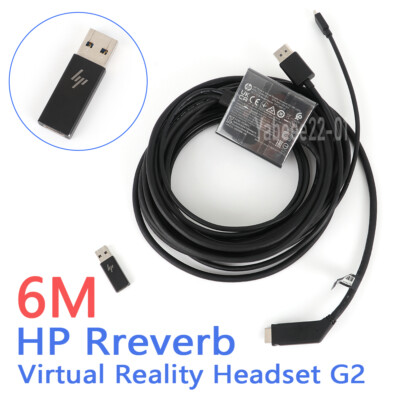 HP Reverb G2 Cable VR Headset Connecting Cable 6m VR Wire Cord | eBay