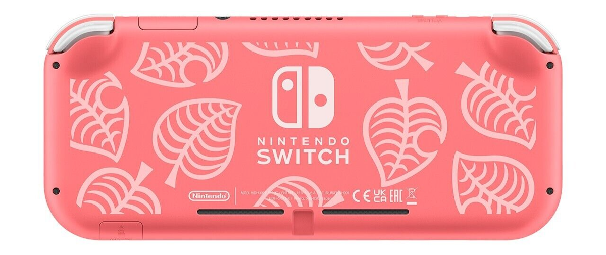 🦝New Nintendo Switch lite Animal Crossing Limited Edition - Coral