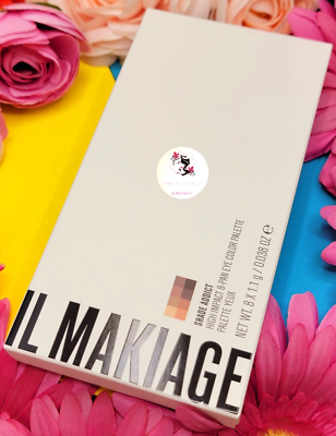 IL MAKIAGE Shade Addict High Impact 8-Pan Eye Color Palette New