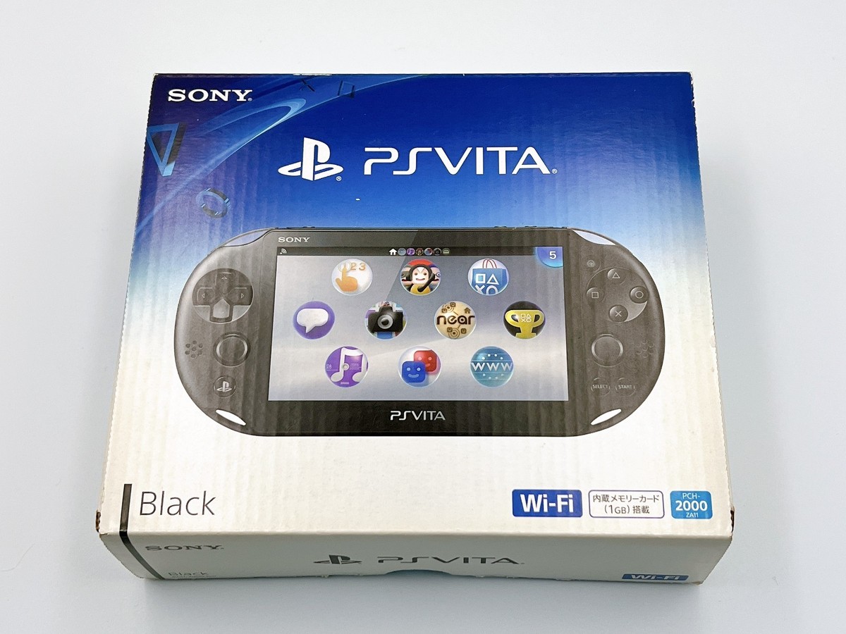 Sony PlayStation PS Vita PCH-2000 ZA11 console japan Boxed 16GB