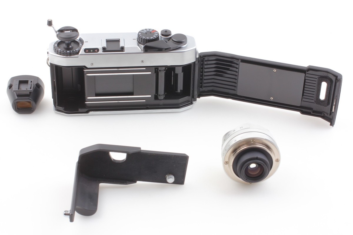 N MINT++ w/ Grip] Voigtlander Bessa L Silver Wide Heliar 15mm f