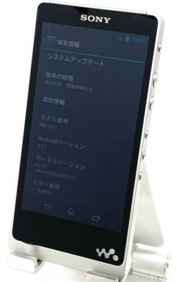 Sony NW-ZX1 128GB Hi-Res Walkman Silver High Resolution Portable