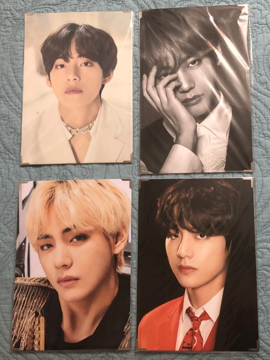 BTS Premium Photo - V (Set of 4, Unofficial) LYSY, MOTS TOUR, MOTS
