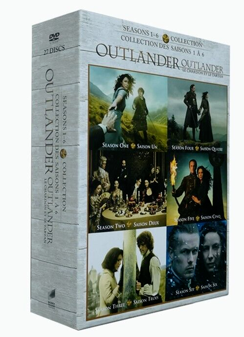 Outlander Seasons 1-6 DVD Box Set Complete Series New & Sealed
