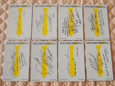 Super Junior M 3rd Mini Album Swing Photocard Donghae Eunhyuk