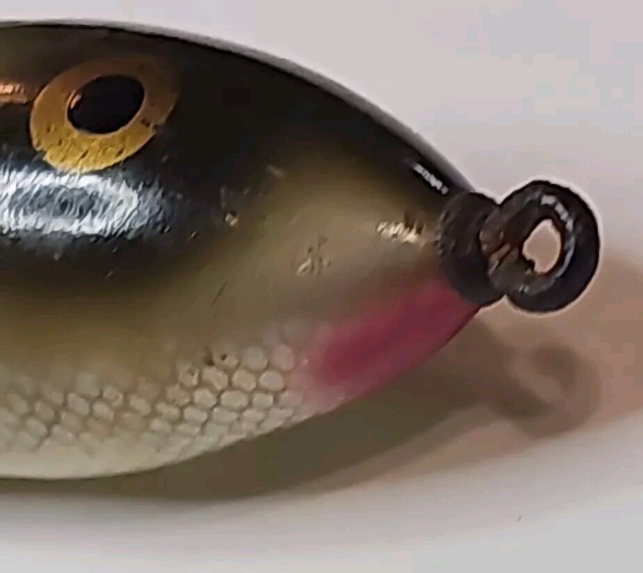 Vintage Heddon 1st Zara-Spook Rare Fishing Lure Glitter Pattern