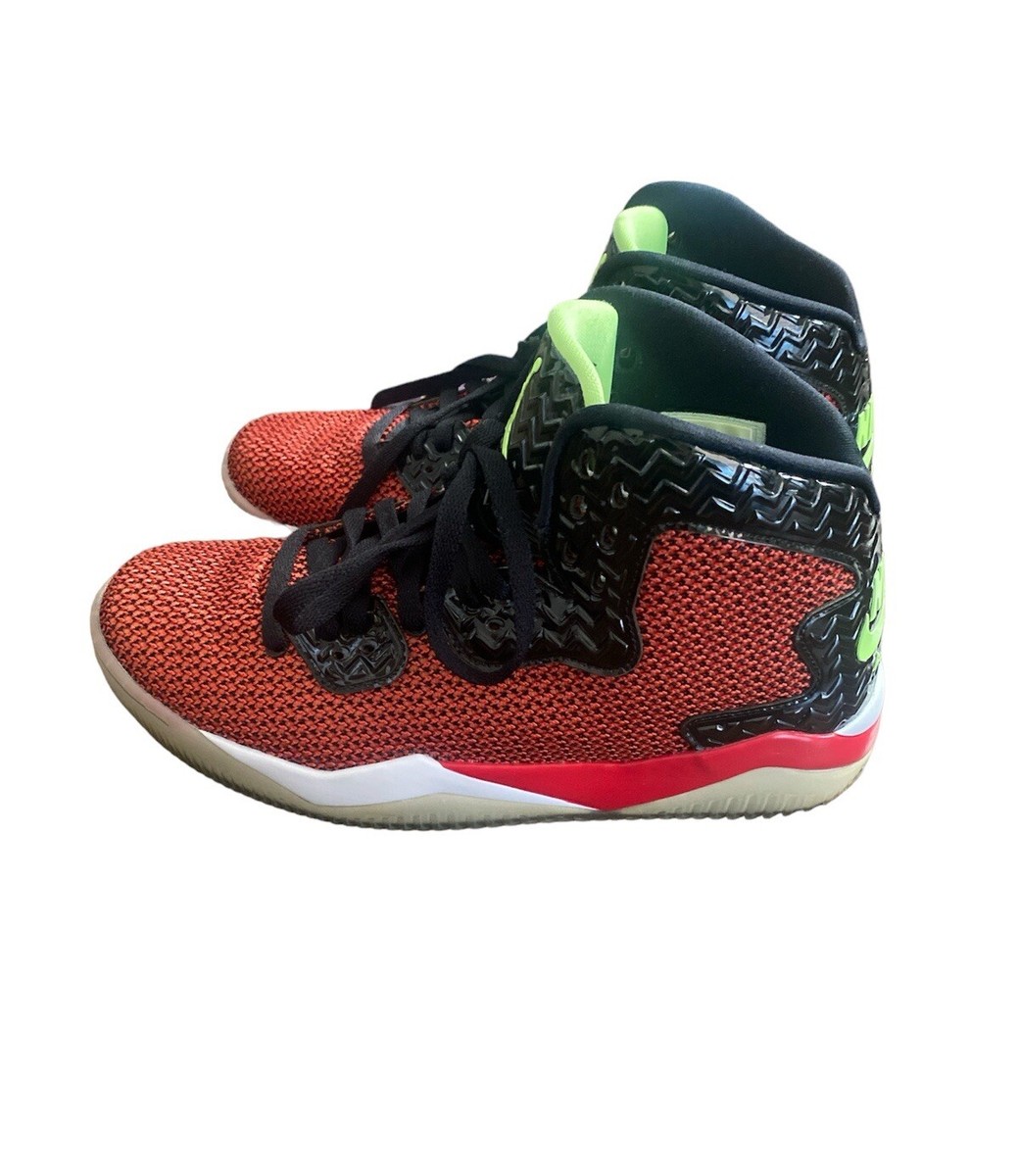Nike Air Jordan Spike 40 Ghost Green Red Black 819952 605 Mens