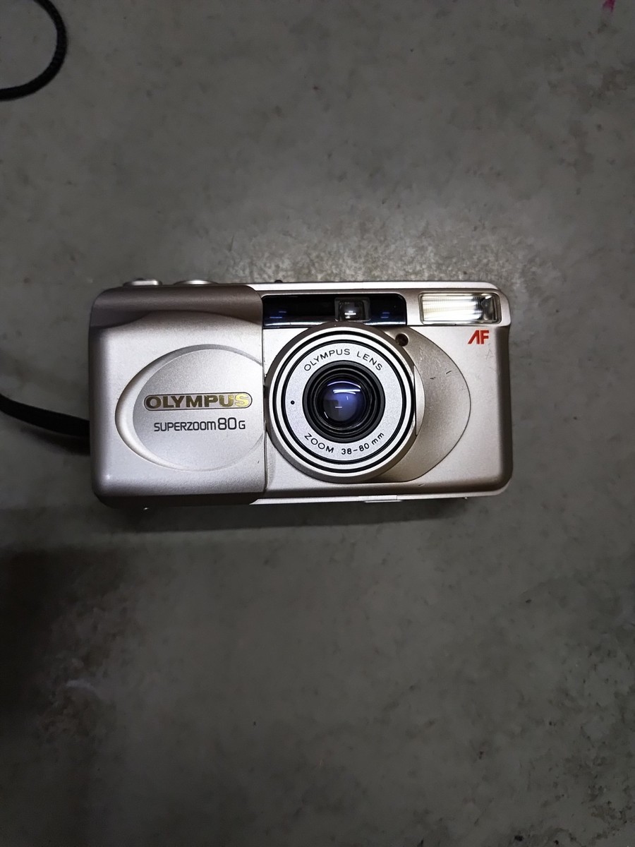 Olympus Superzoom 80G 35mm Point&Shoot Film Camera ZOOM 38-80mm