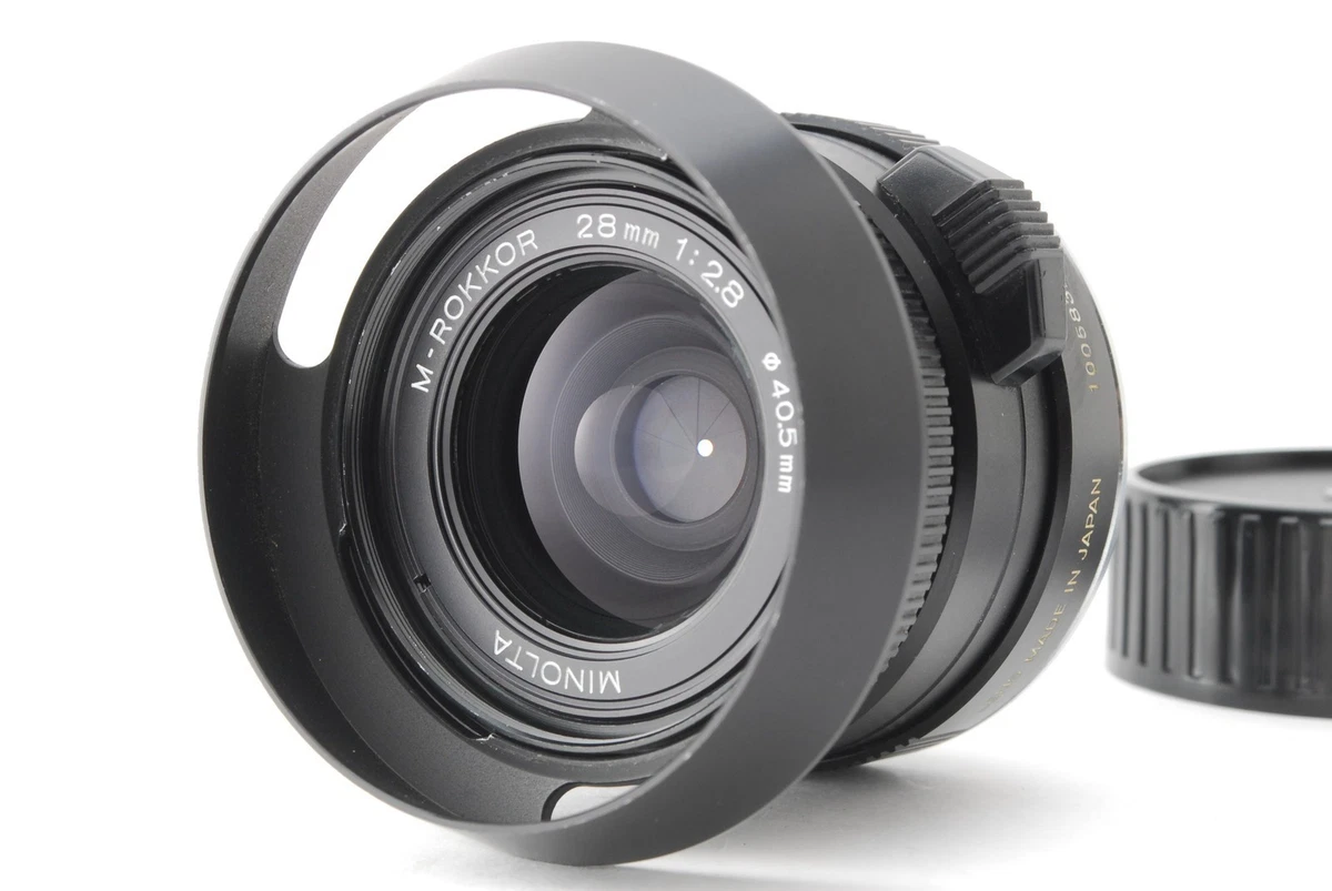 Minolta f/2.8 Camera Lenses 28mm Focal for sale - eBay