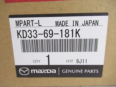 Genuine OEM Mazda KD33-69-181K Driver Side Mirror Assy 2013-2014