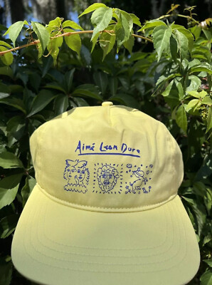 Aime Leon Dore Hat Hydra Lemon Yellow Snapback | eBay