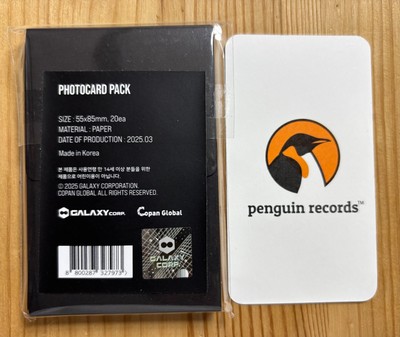 GD G-DRAGON 2025 WORLD TOUR IN KOREA OFFICIAL MD PHOTO CARD PACK