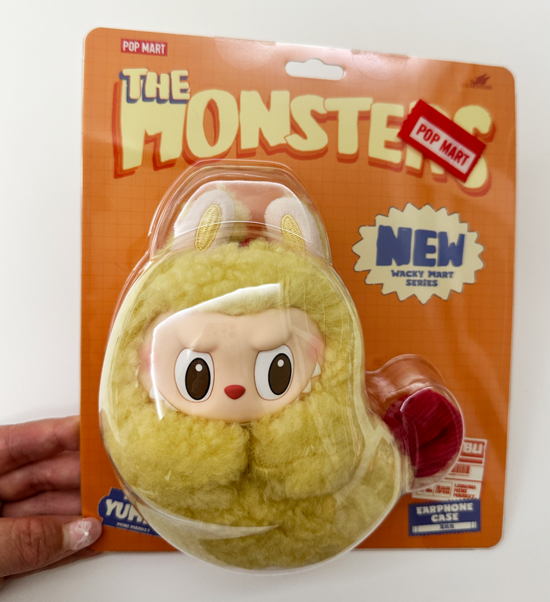 100% AUTHENTIC Pop Mart Labubu Tempura Shrimp Wackymart Earphone