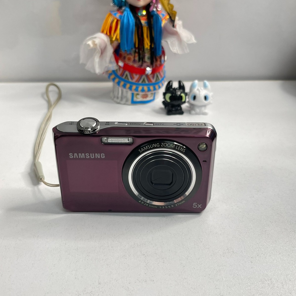 Samsung PL150 Digital Camera 12.4 MP 5x Optical Zoom English