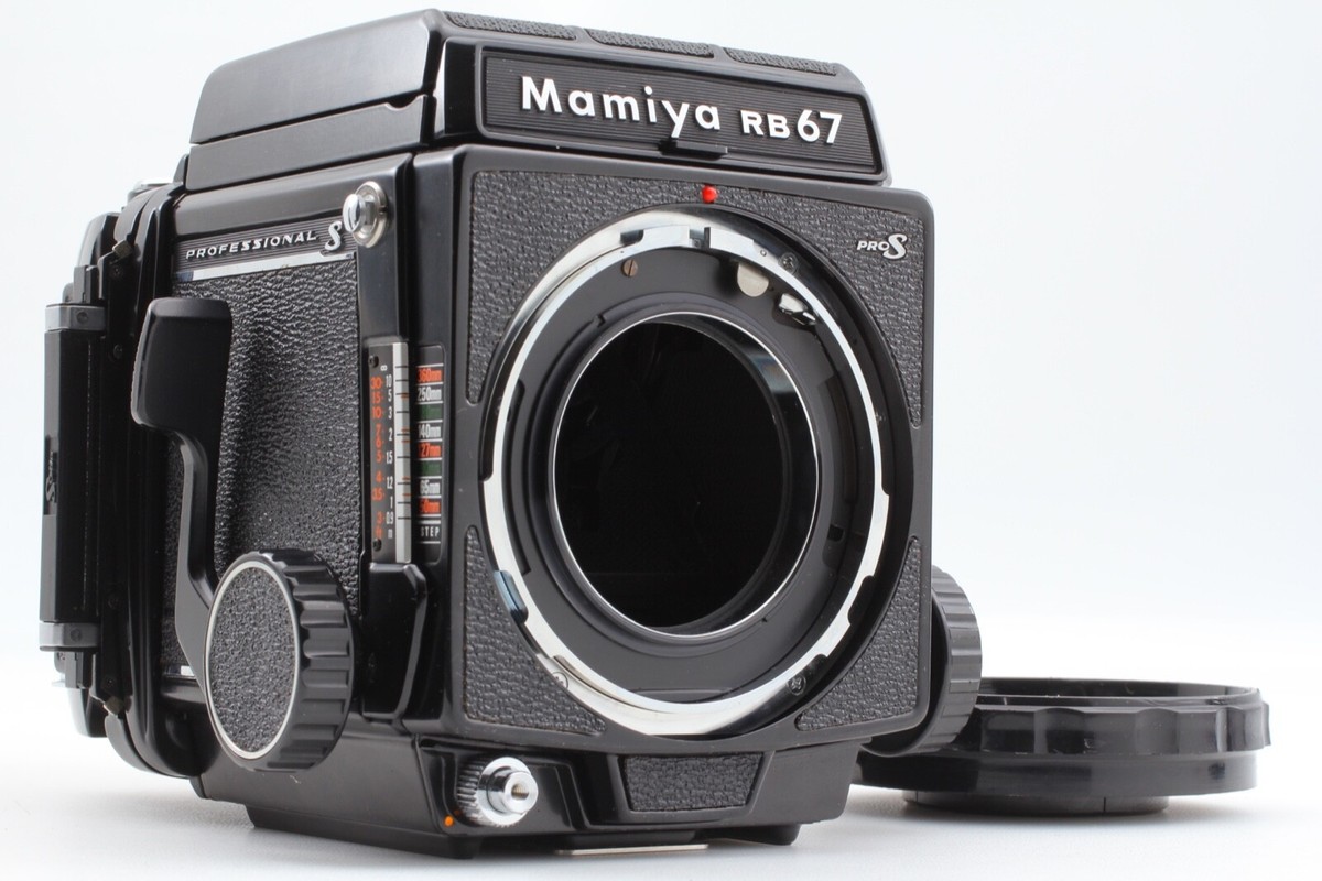New Seals!【 Top Mint 】 Mamiya RB67 Pro S Body 120 Film Back From