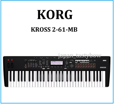 KORG Keyboard Synthesizer KROSS 2-61-MB Cross 61 Key Super Matte