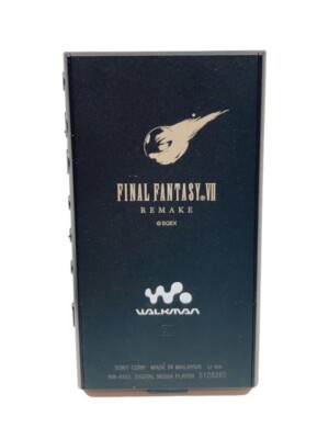 SONY Walkman NW-A105 FF7 Final Fantasy VII Remake EDITION Very