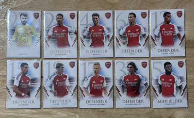 2024-25 Futera Club LIVE Arsenal Complete Set (#d/99) 1-21 | eBay