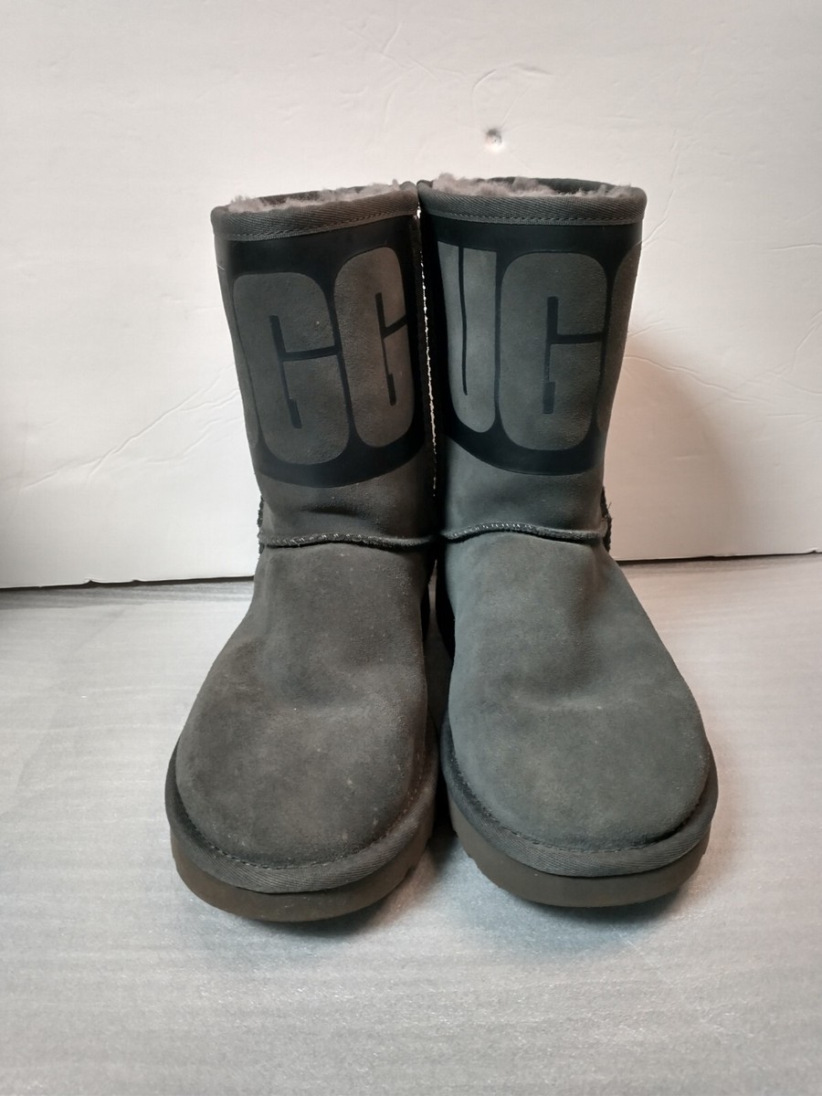 UGG Classic Short Women's Gray Boots Size 6 | eBay
