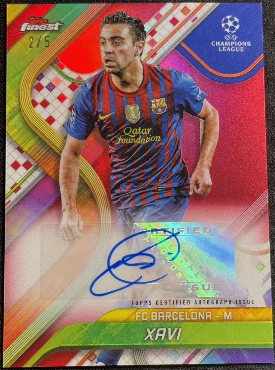Topps Soccer FC Barcelona Autographed Sports Trading Cards