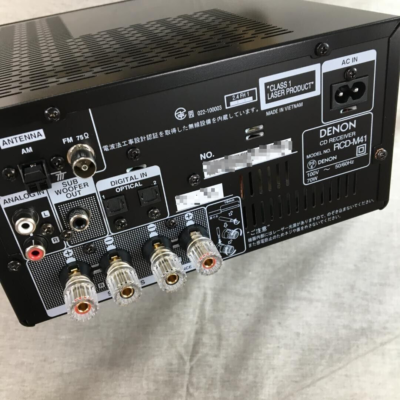 DENON CD-RECEIVER RCD-M41 整備動作品 2019年製 RCD-M41 - CD