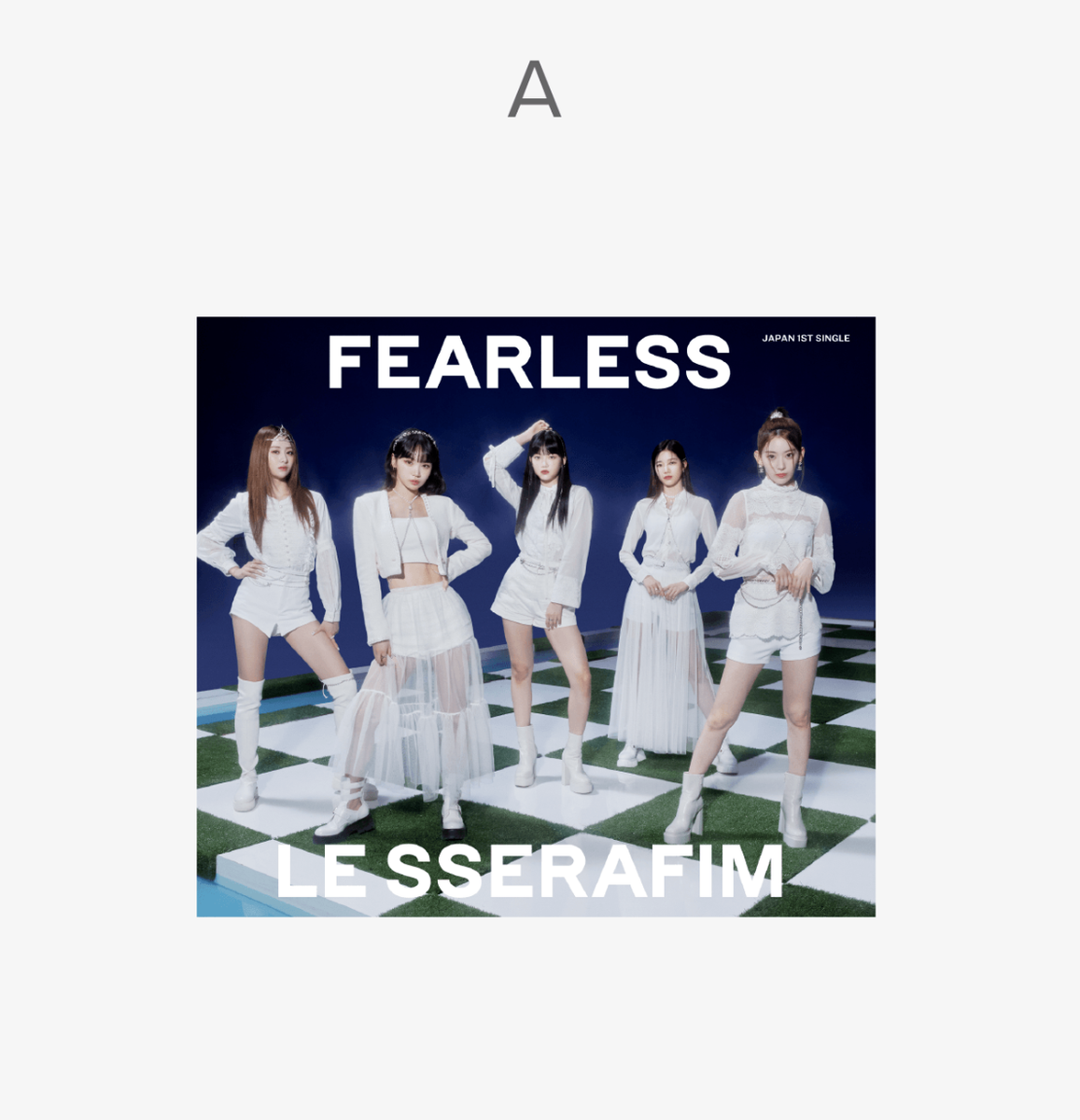 LE SSERAFIM Japan 1st Single FEARLESS . solo version weverse
