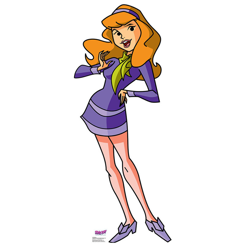 DAPHNE BLAKE Scooby-Doo Mystery Inc CARDBOARD CUTOUT Standup