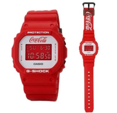 Casio G-SHOCK DW-5600 Coca-Cola Limited Edition Watch Men Rare