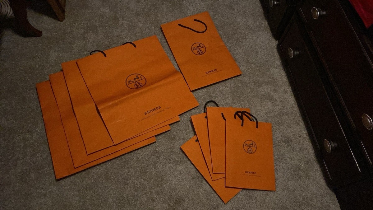 Hermes Authentic Large Shopping Gift Luxury Bag 16.5