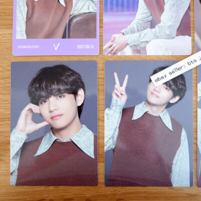 BTS V SOWOOZOO 2021 Official Mini Photocard SET 8card + 1Special