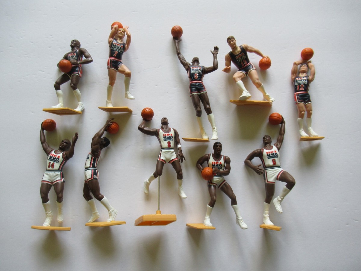 VINTAGE 1992 KENNER STARTING LINEUP NBA DREAM TEAM 10 FIGURE SET