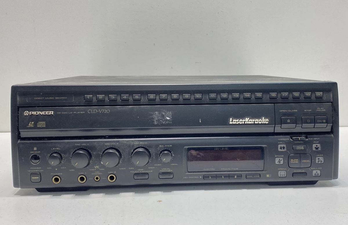 Pioneer CLD-V720 Karaoke Home LASERDISC Player | eBay