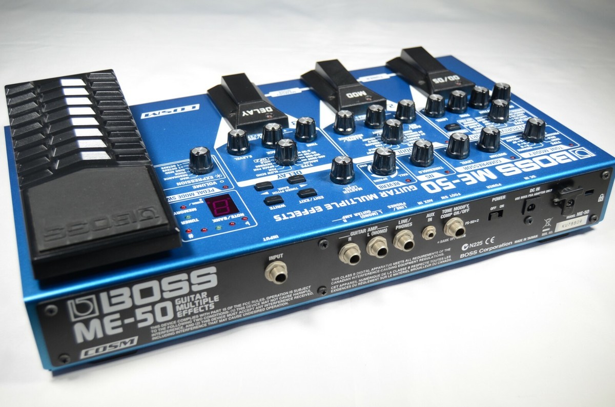 Boss ME-50 Guitar Multiple Effects Multi-Effect Pedal | eBay