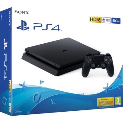 Sony PlayStation 4 Slim 500GB Console - Black for sale online | eBay