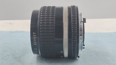 EXC 5】Nikon AI-S Nikkor 35mm F2 Wide Angle Lens From JAPAN #021