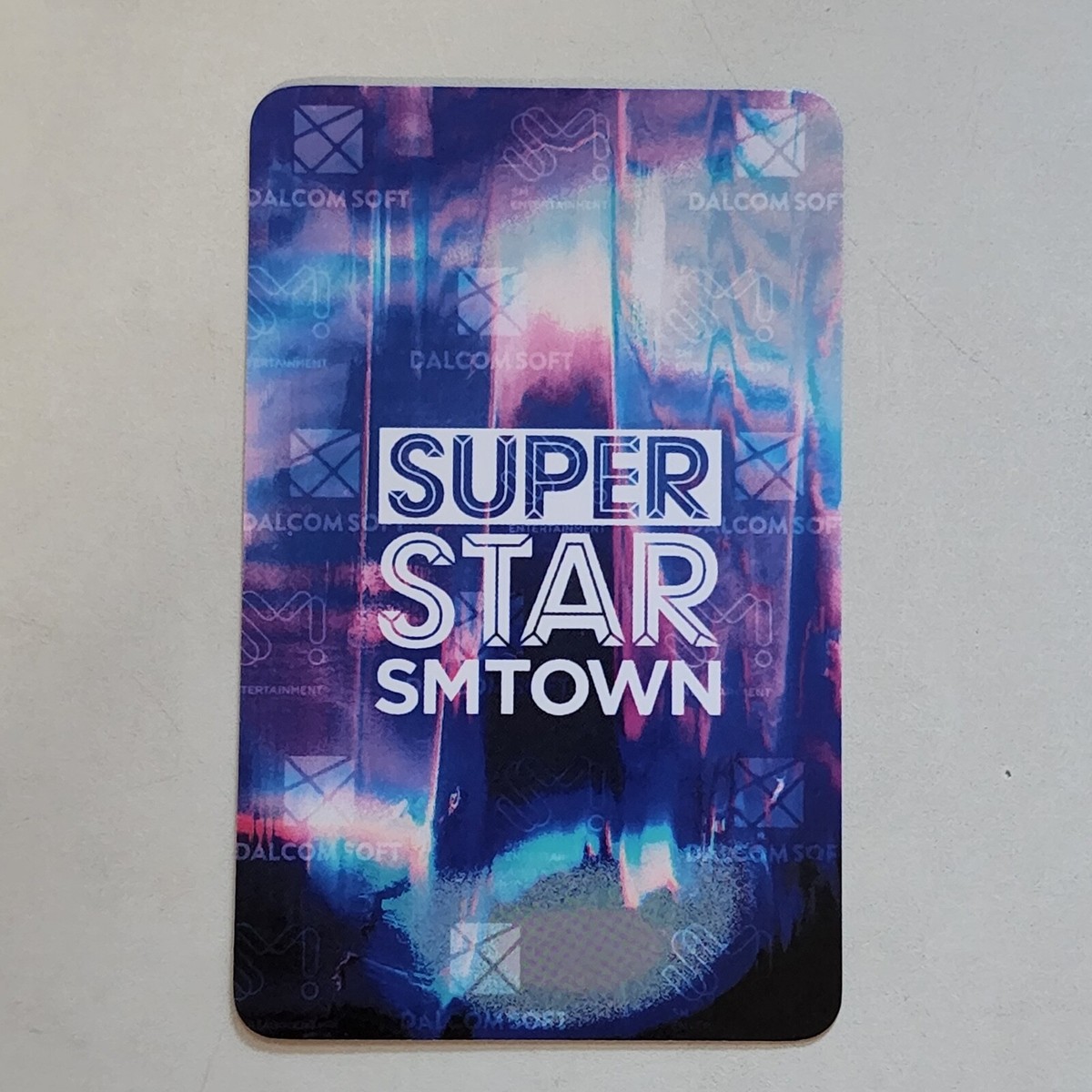 aespa - NING NING SYNK Parallel Line SUPERSTAR SMTOWN Photocard