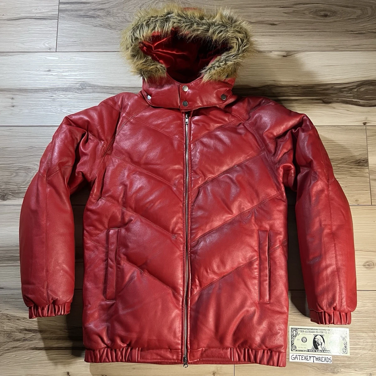 Supreme Leather Outer Shell Coats, Jackets & Vests Puffer Jacket