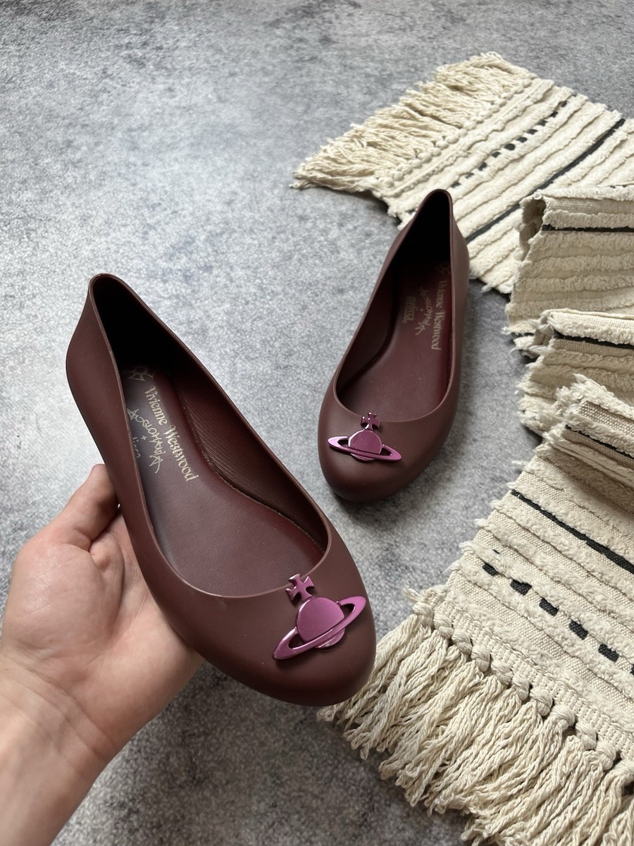 🔥Vivienne Westwood Anglomania x Melissa 00's Y2k Ballets Flats