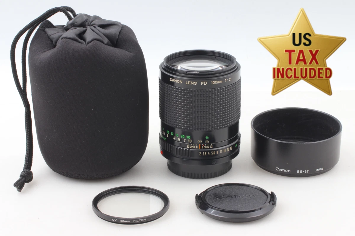 Canon f/2 Camera Lenses 100mm Focal for sale | eBay