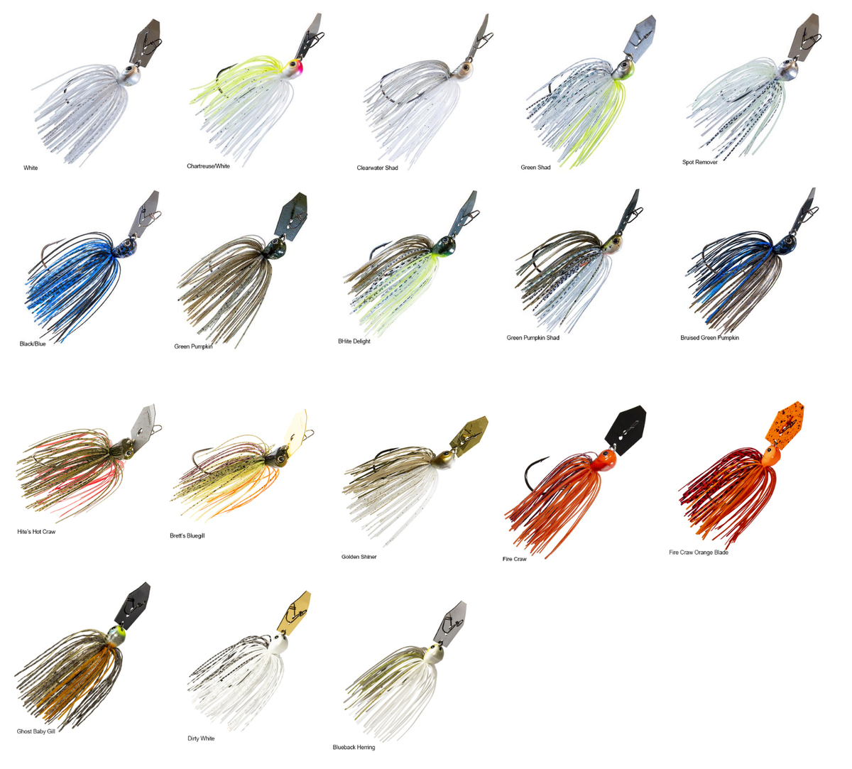 Z-Man Chatterbait Jackhammer - 3/8 oz. and 1/2 oz., Choice of