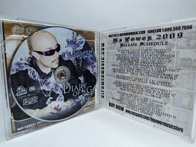 Mr. Capone-E Signed! Diary of a G Explicit, With DVD Hip Hop Rap
