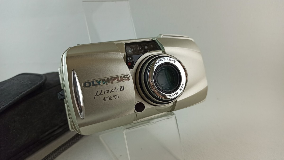Olympus μ mju iii WIDE 100 Point & Shoot 35mm Film Camera JAPAN | eBay
