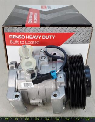 Denso 471-3432 10S15C Heavy Duty A/C Compressor with Clutch