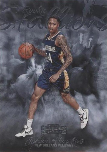 Jordan Hawkins 他 leaf NBA auto 自筆 /7シリ Jordan Hawkins 他 leaf