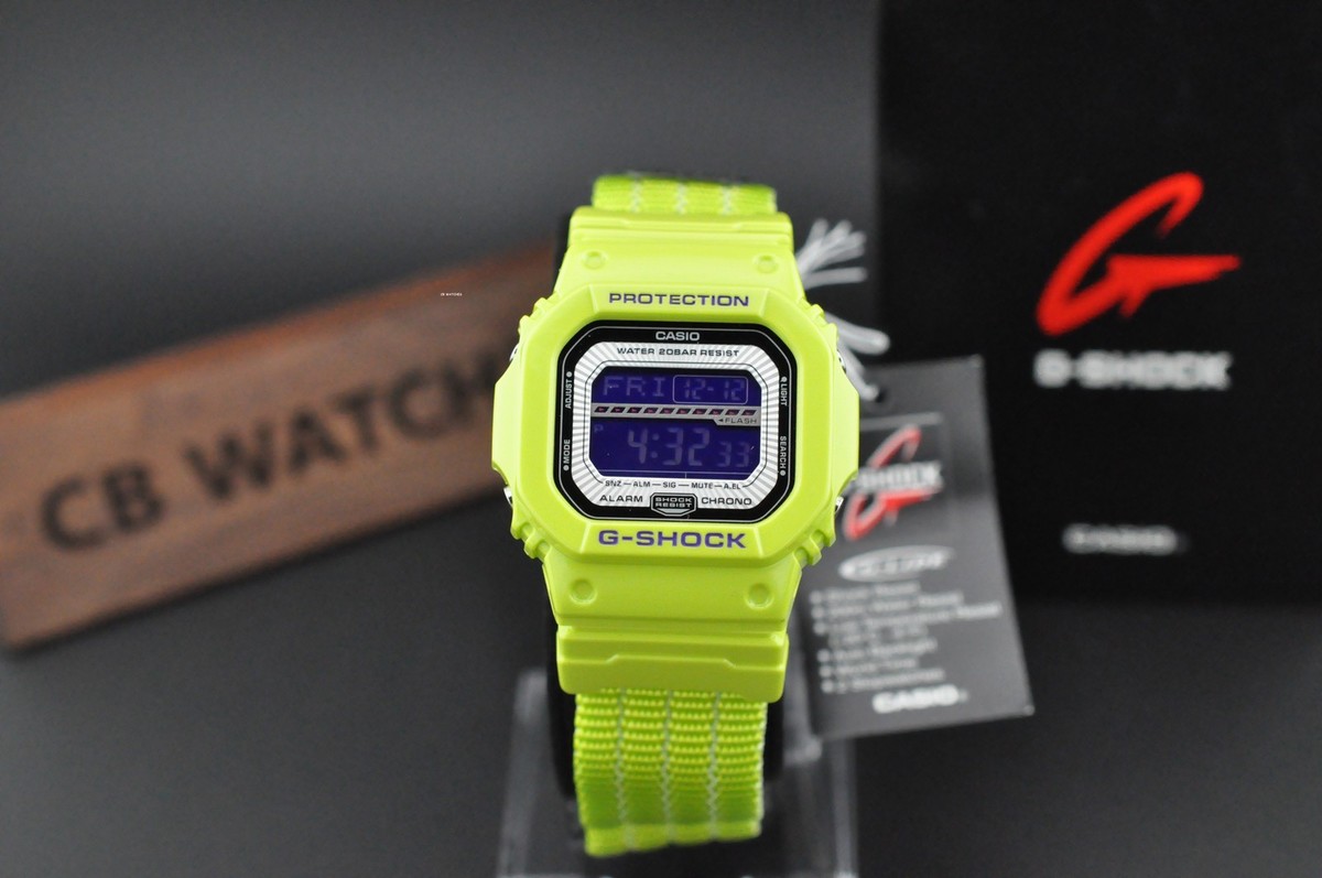 Casio G-Shock G-Lide GLS-5600V-3 World Time Watch - Rare Edition