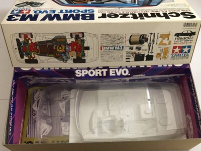 TAMIYA 1/10 RC Schnitzer BMW M3 Sport EVO. Raicng Car Model Kit