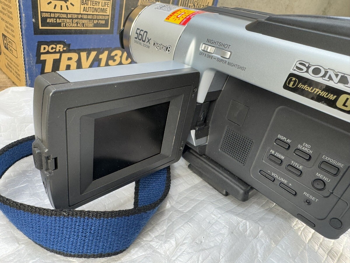 Sony DCR-TRV130 Digital Handycam Camcorder Vintage | eBay