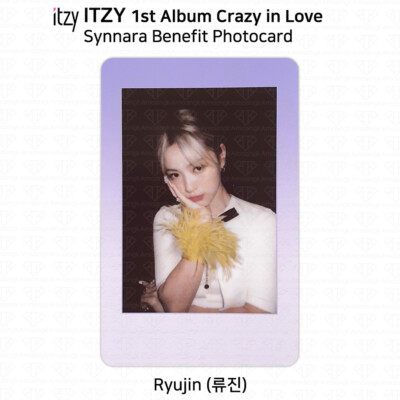 ITZY 1st Album Crazy In Love Official Polaroid Photocard Synnara