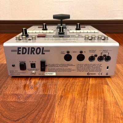 Roland Edirol V-4 4 Channel Video Mixer Switcher Operation
